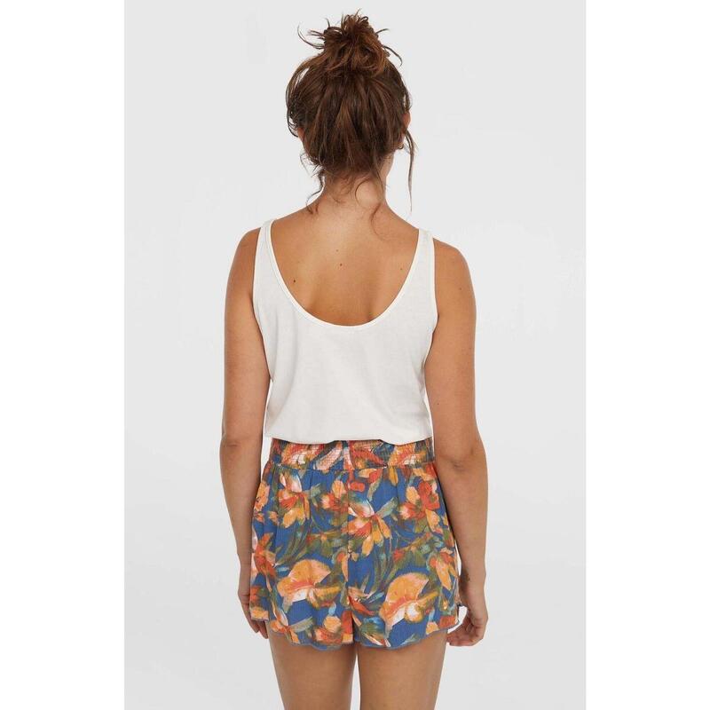 Pantaloni scurti Johnny Smocked Waist Shorts - multicolor femei