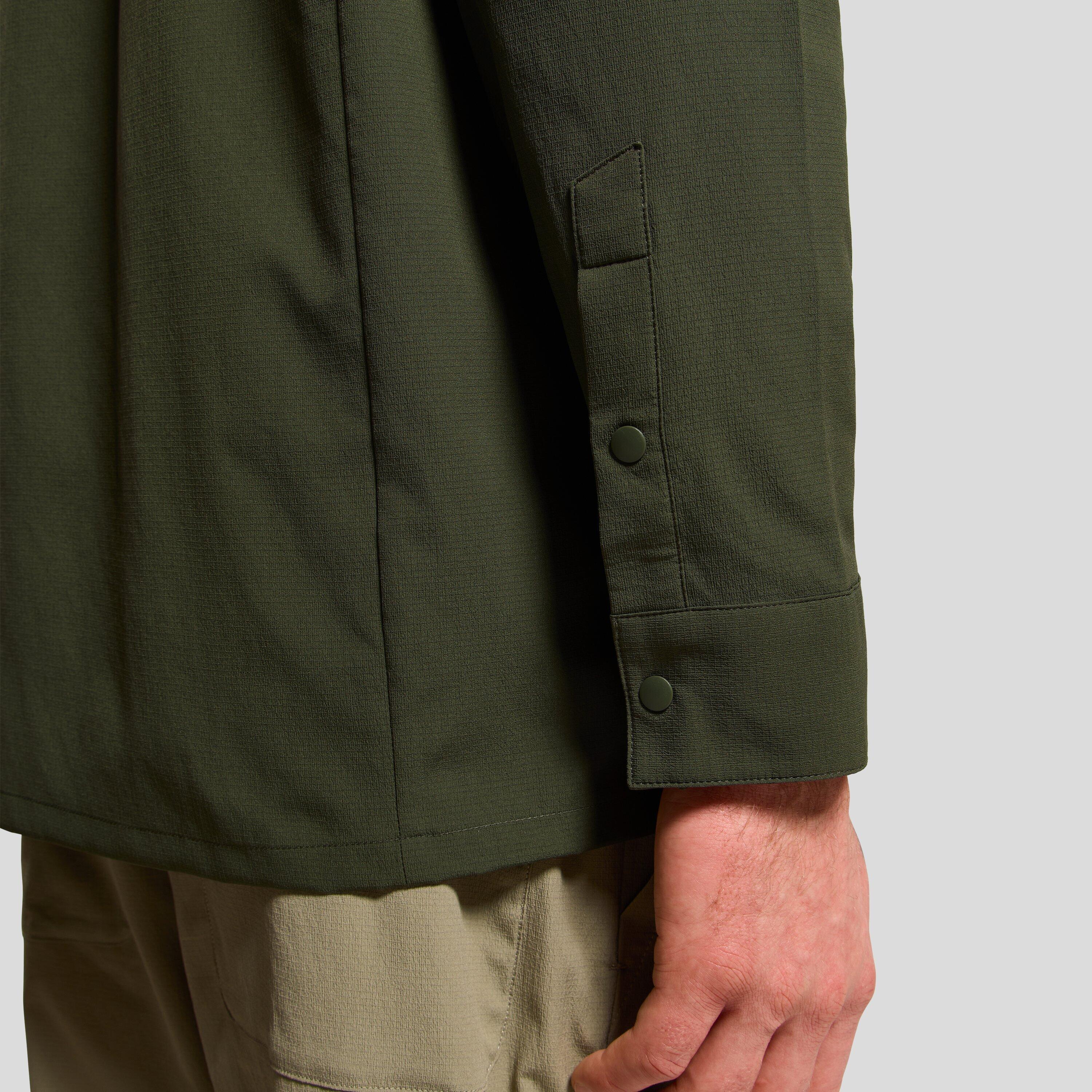 Odlo Hyper Contrast Long Sleeve Shirt Khaki 4/7