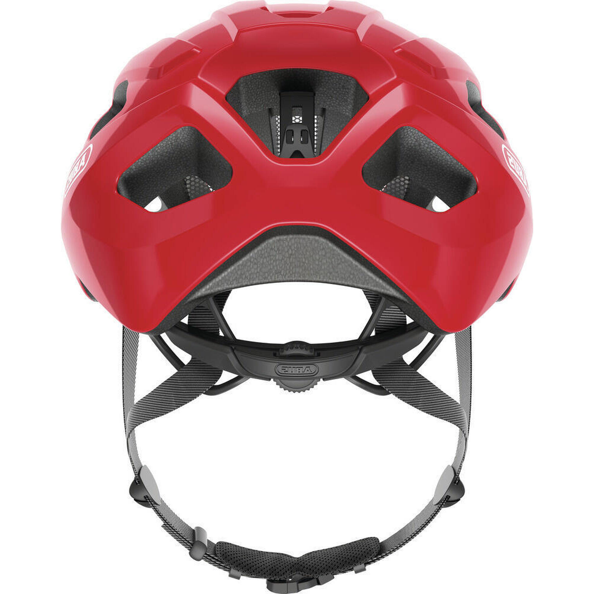 Wyścigowy kask rowerowy „Macator”, czerwony