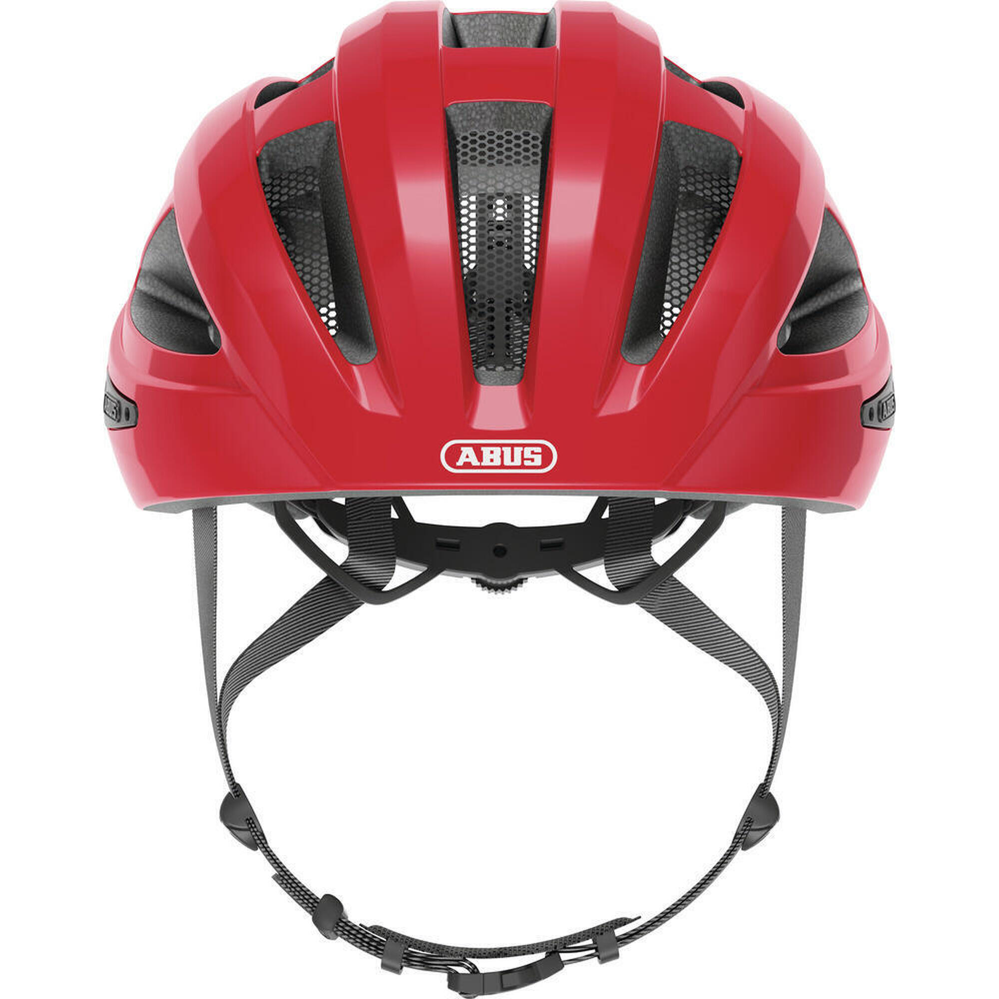Wyścigowy kask rowerowy „Macator”, czerwony