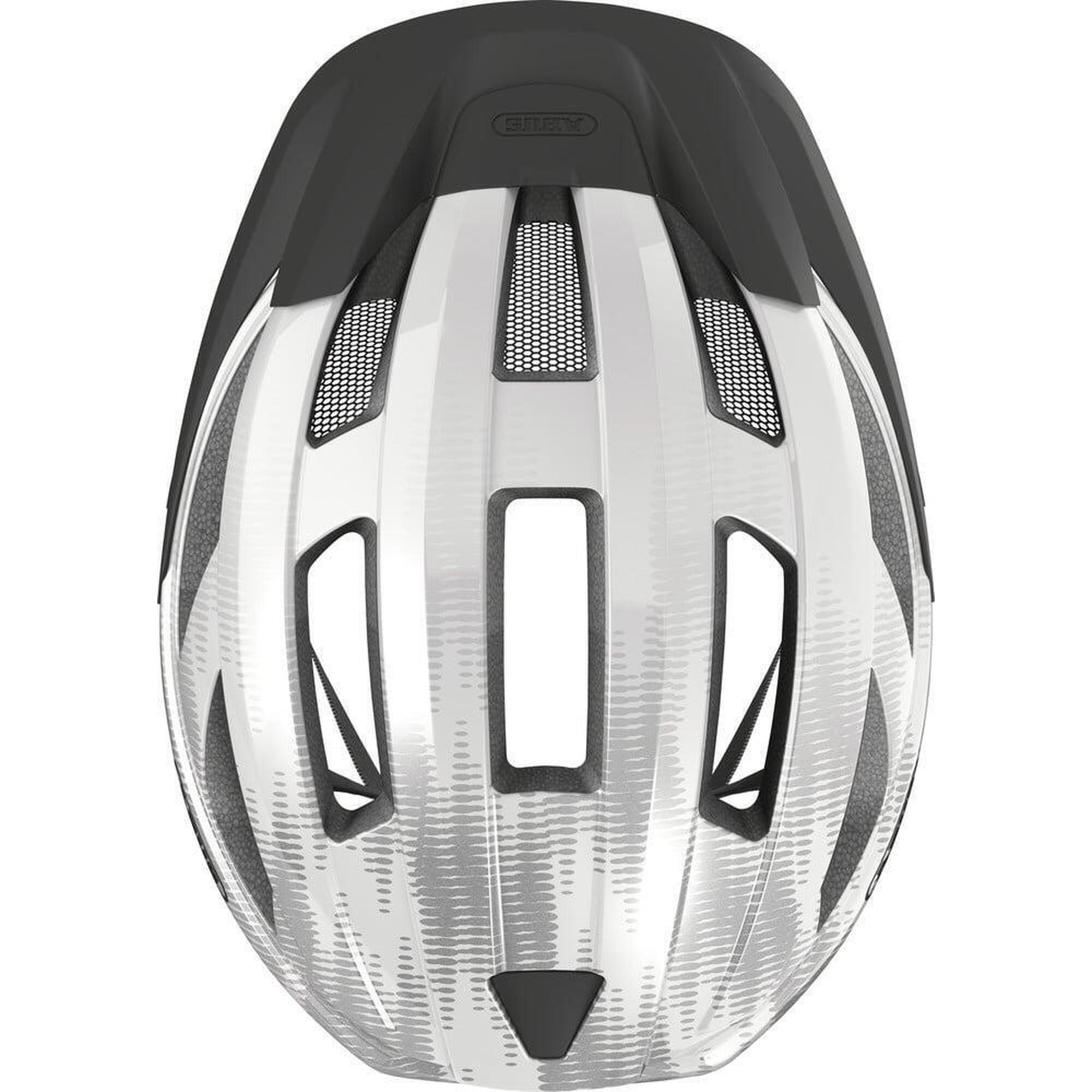 ABUS Wyścigowy kask rowerowy „Macator”, srebrny
