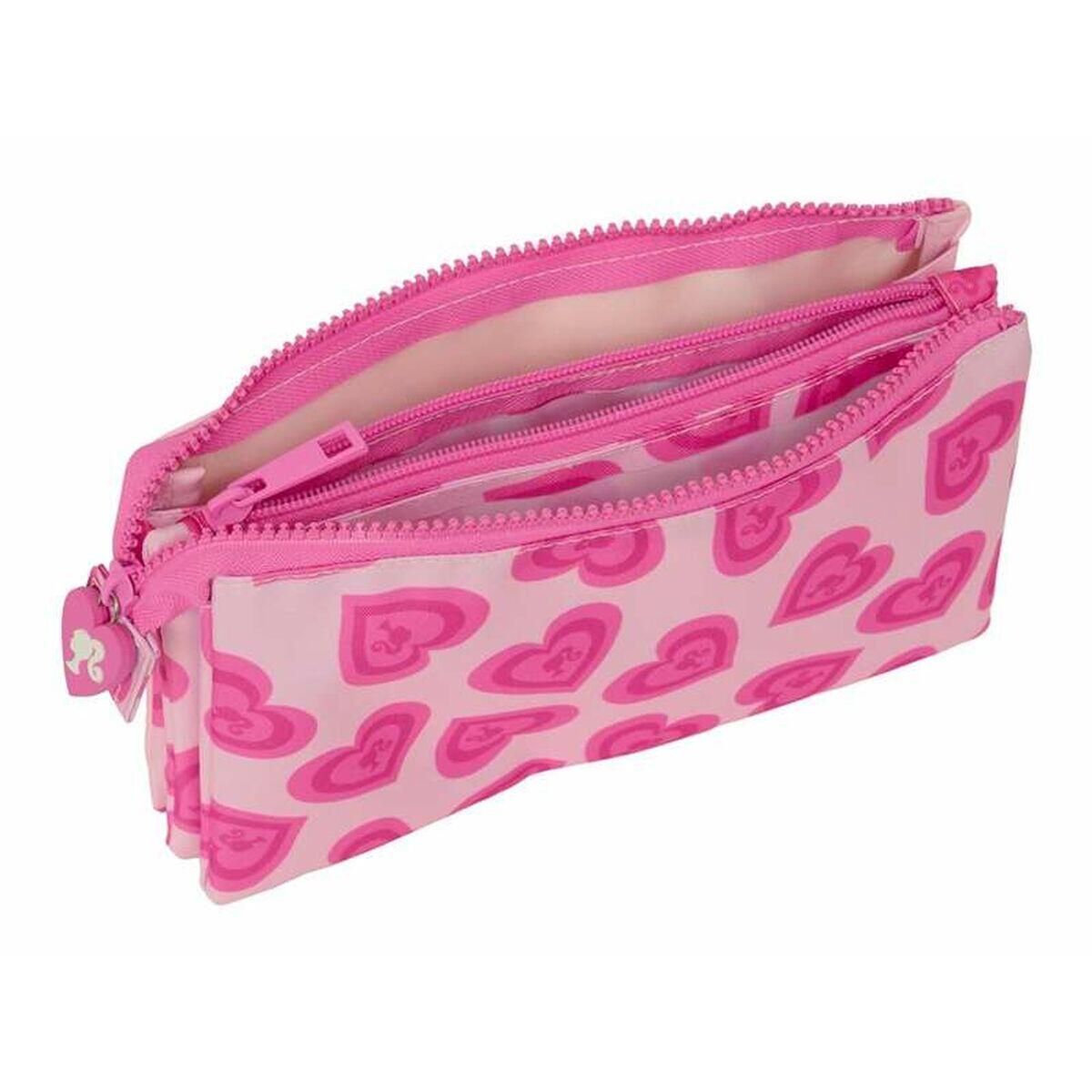 Mochila Escolar Barbie Love Cor de Rosa 1/2