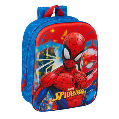 Zaino Scuola Spider-Man Rosso