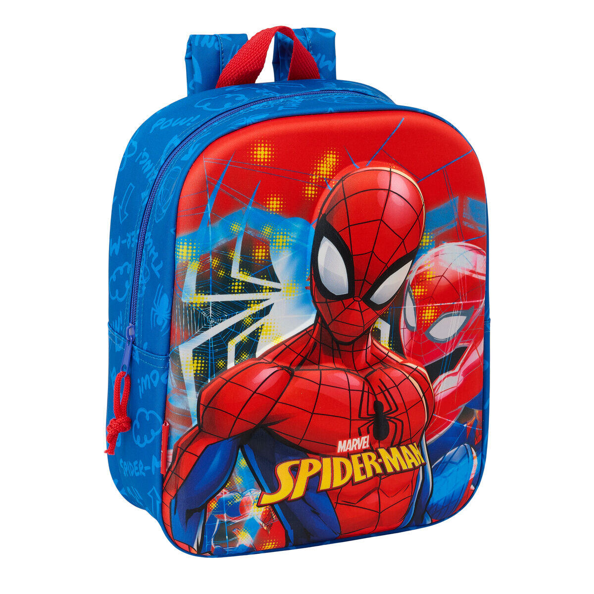 Spiderman - Cartable Spider-man Rouge - Sac À Dos - Rouge - Taille Unique - Decathlon