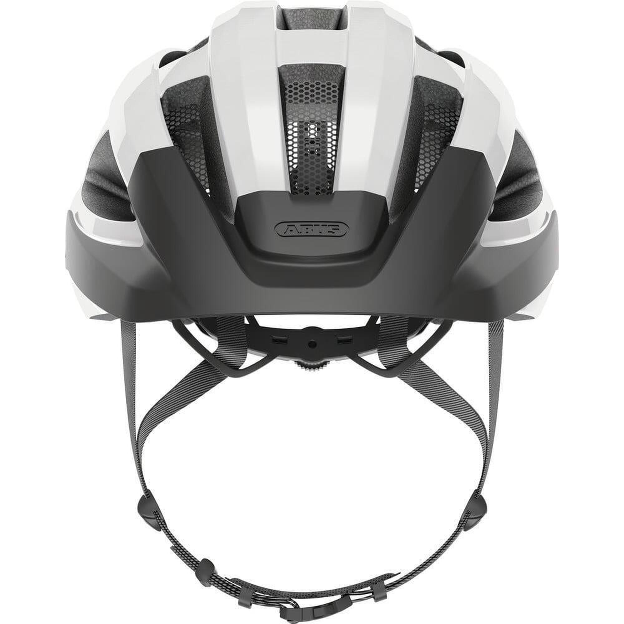ABUS Wyścigowy kask rowerowy „Macator”, srebrny