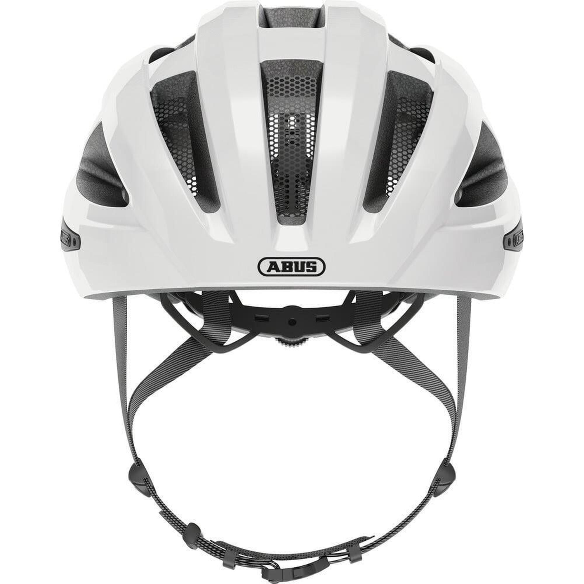 ABUS Wyścigowy kask rowerowy „Macator”, srebrny