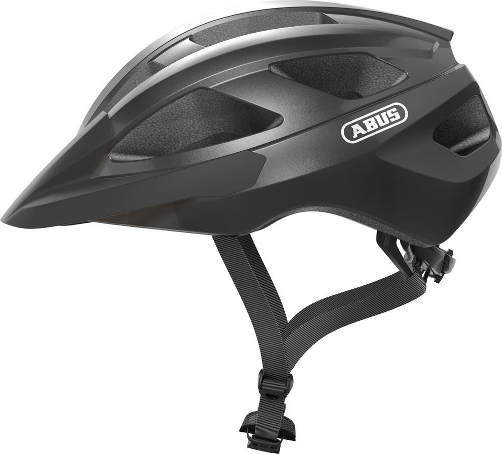 Racefietshelm "Macator", titanium 6/7