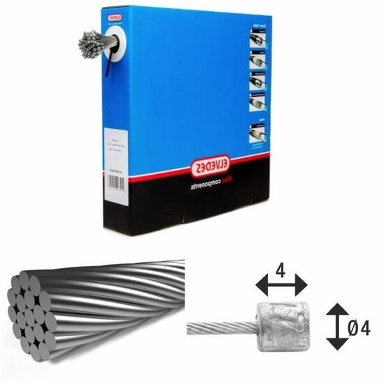 Edelstahlsendeleitungen mit N-Stecker Elvedes (x50)