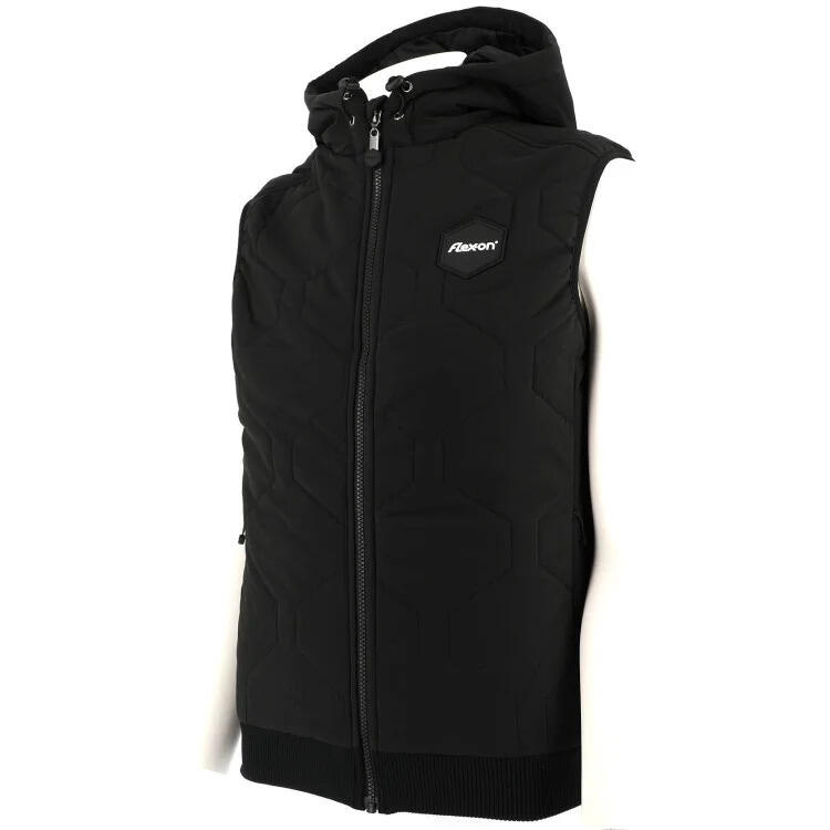 Flex-on - Doudoune Sans Manches À Capuche Flex-on - Doudoune Synthétique - Noir - 52 2xl - Decathlon