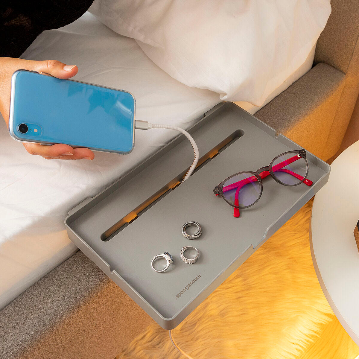 Estante para Cama Universal InnovaGoods ABS 3/5