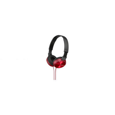Hoofdtelefoon met hoofdband sony mdr-zx310 rood
