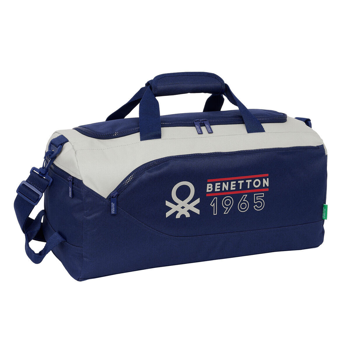 Benetton - Sac De Sport Benetton Varsity Gris - Sac De Sport - Gris - No Size - Decathlon