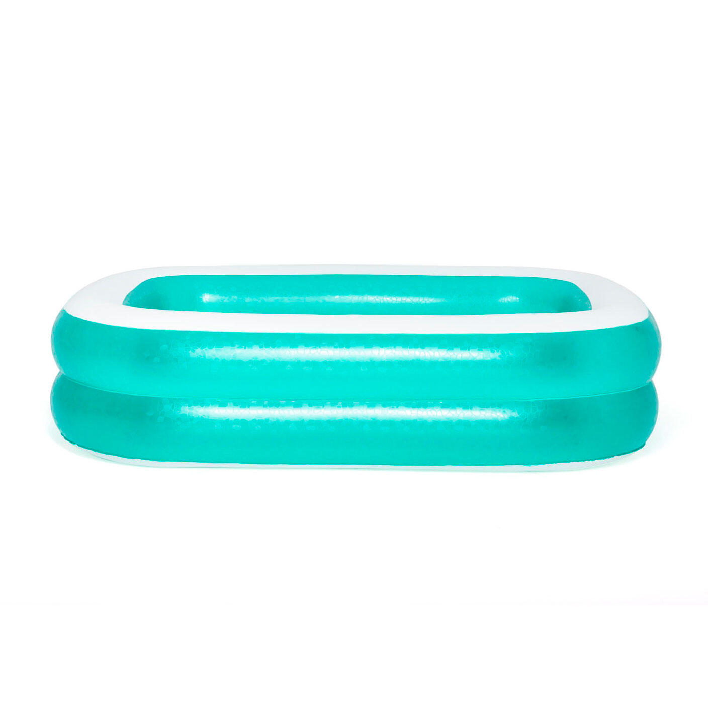 Bestway Piscine familiale gonflable Rectangulaire Translucide 200 x 146 x 48 cm 2/7