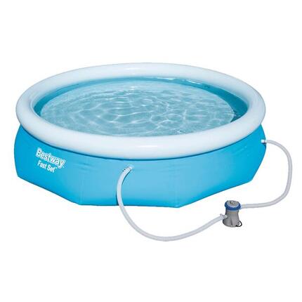 Ø 305 x 76 cm Bestway Fast Set Ronde Piscine avec pompe