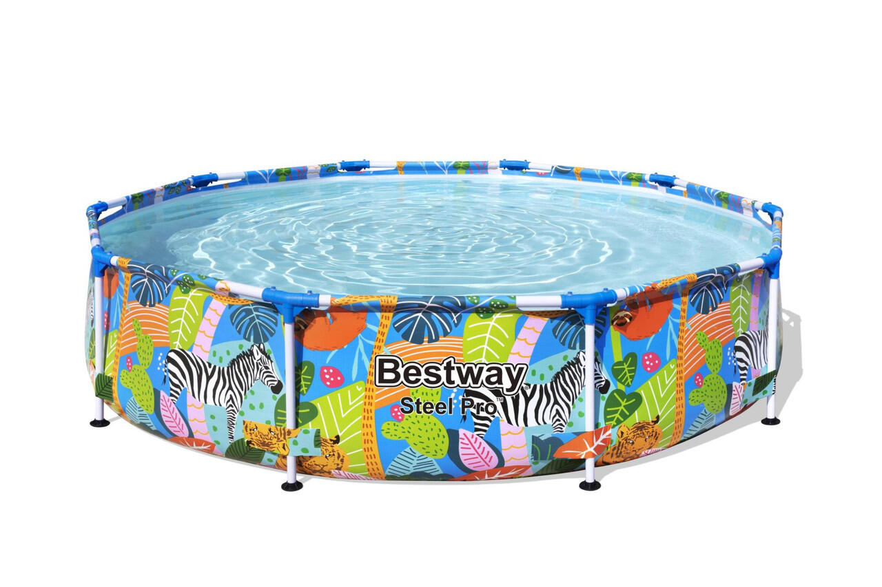 BESTWAY Piscina Desmontable Tubular Infantil Bestway Steel Pro 305x66 cm