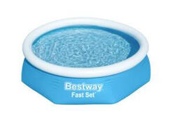 BESTWAY Piscine autoportante Fast Set ronde 244 x 61 cm
