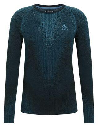 Maillot Manches Longues Odlo Blackcomb Bleu nuit Homme 5/6