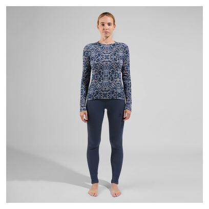 Base Layer Dames Odlo Active Warm Print Grijs 3/6