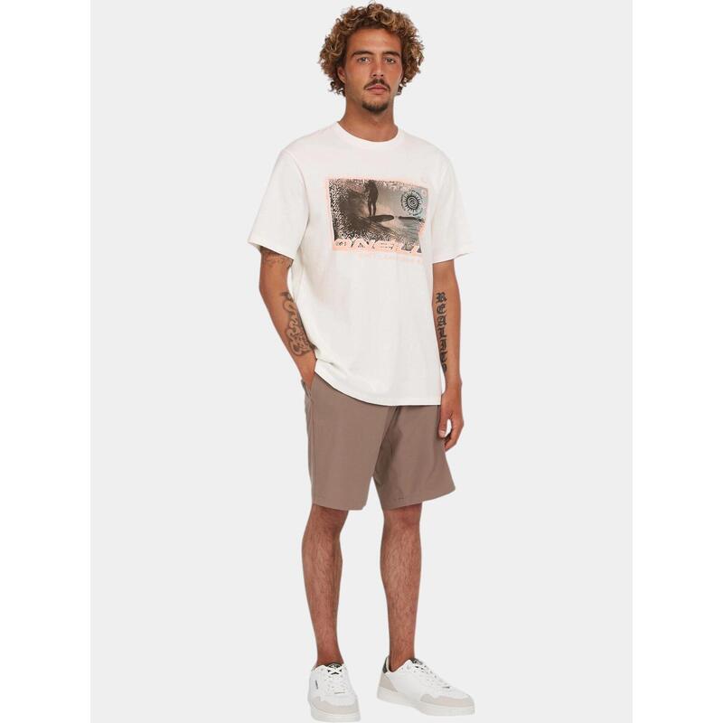 Tricou cu maneci scurte O'Neill Photo Print T-Shirt - alb barbati