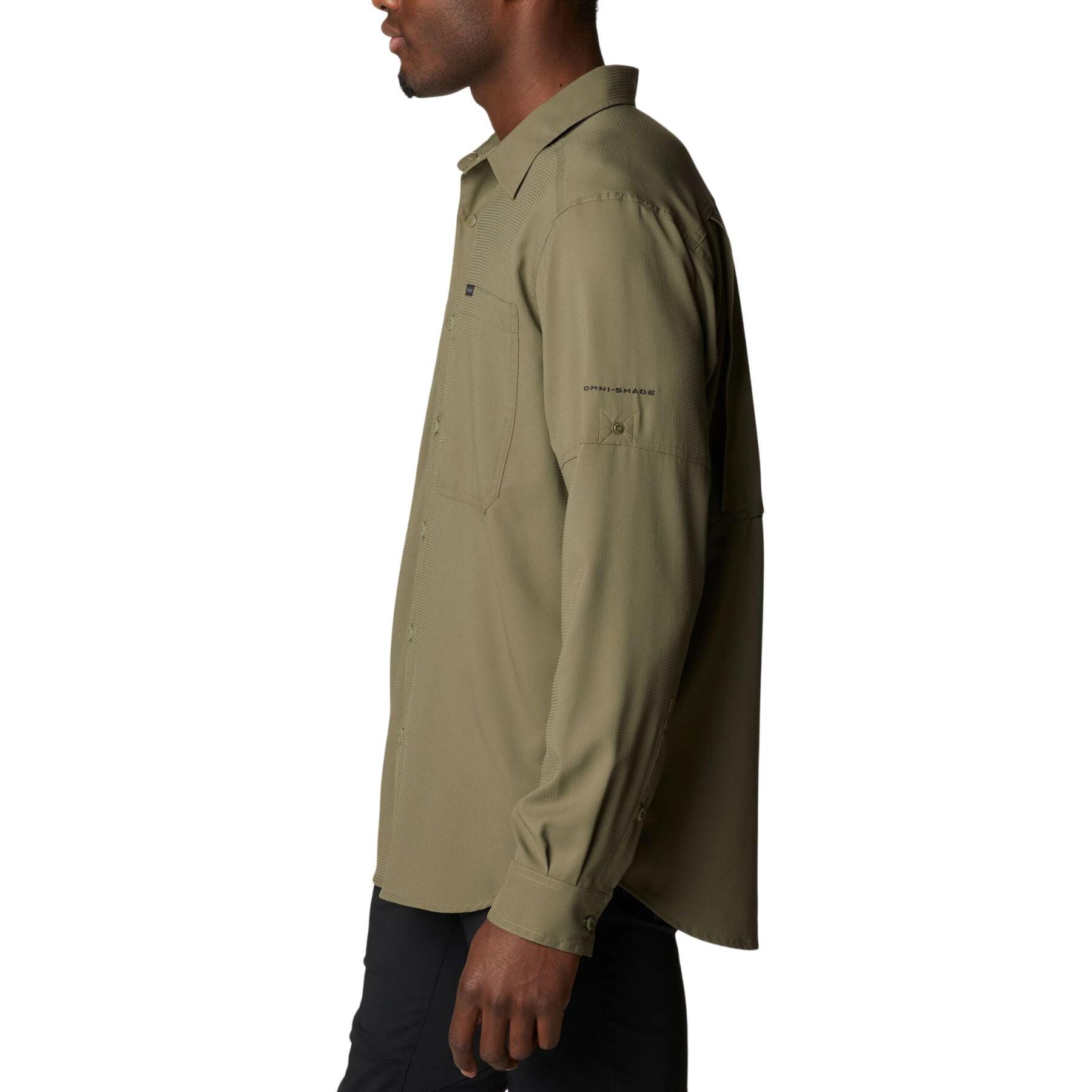 Felpa Columbia Silver Ridge Uomo Verde 4/7