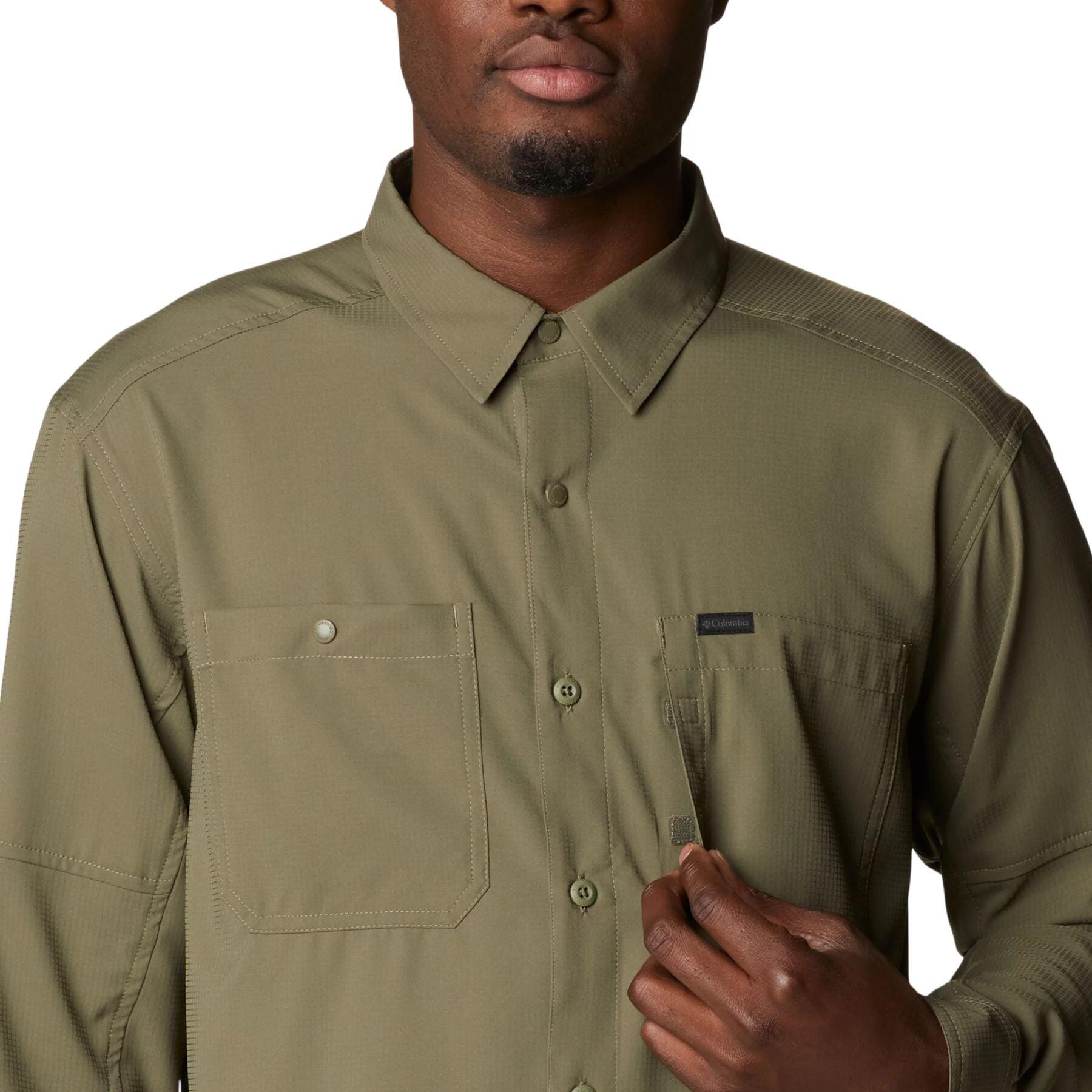 Felpa Columbia Silver Ridge Uomo Verde 5/7