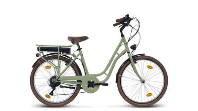 Elektro-Cityfahrrad Vintage 26 Zoll