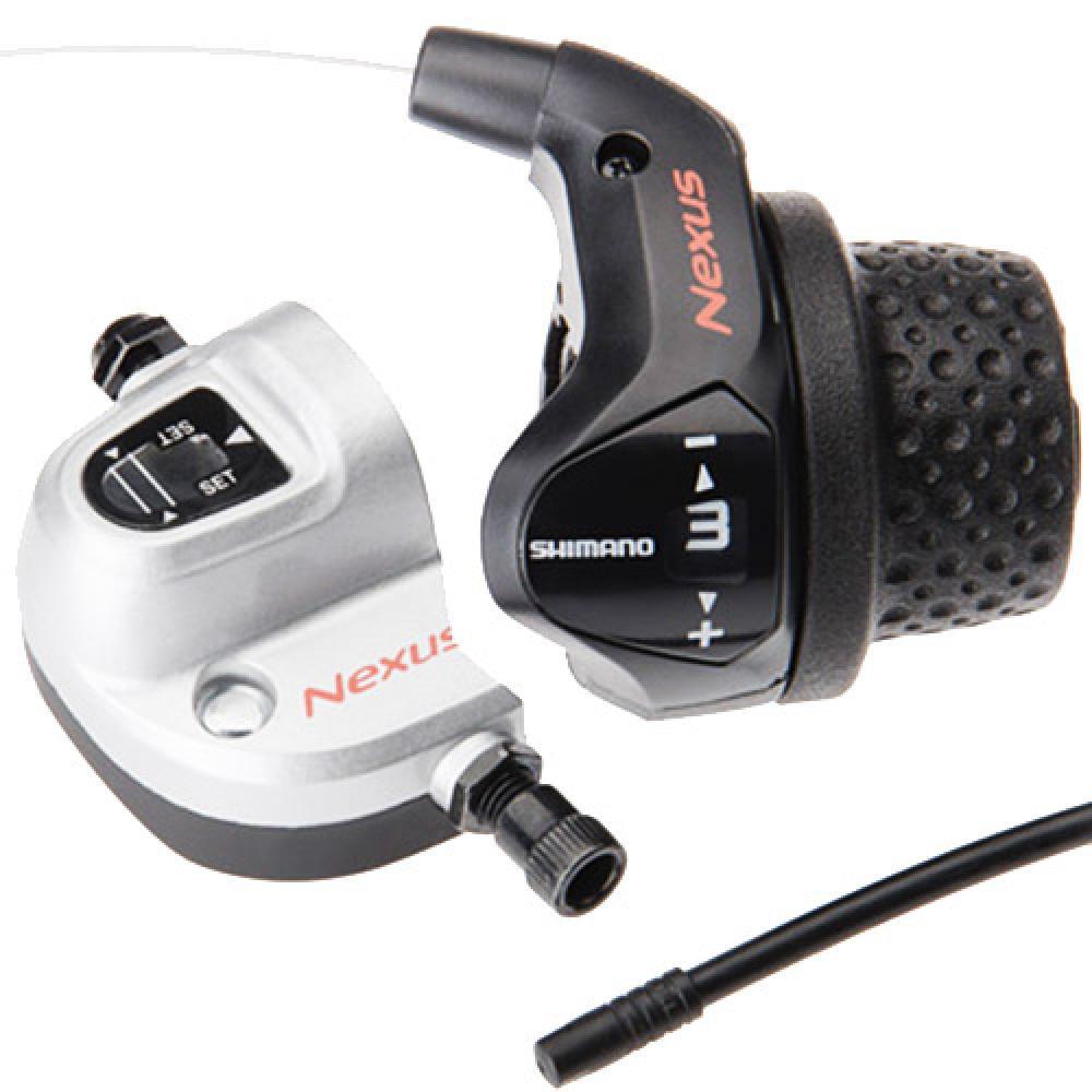 SHIMANO Draaiversteller 3 Speed Nexus Sl-3S41E Met Kabels En Clickbox - Zwart