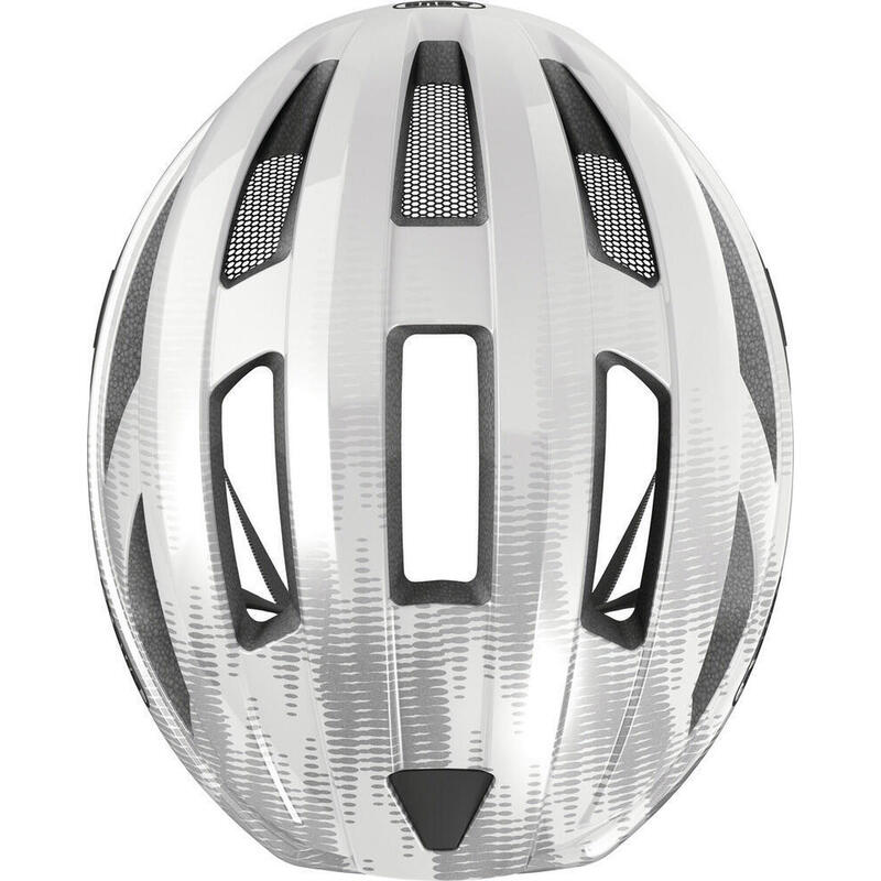 ABUS Wyścigowy kask rowerowy „Macator”, srebrny