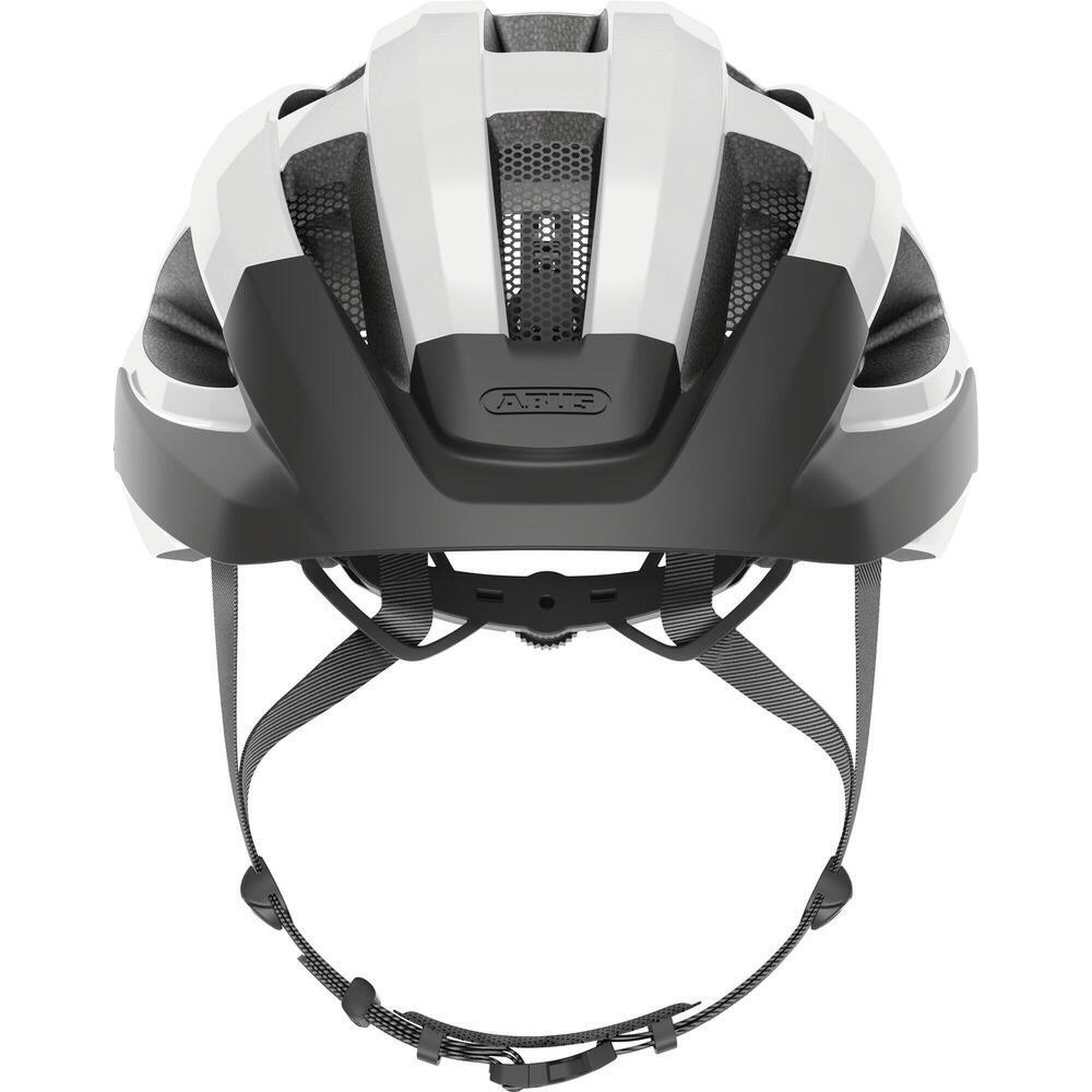 ABUS Wyścigowy kask rowerowy „Macator”, srebrny