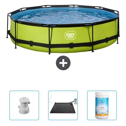 Piscine Ronde - 300x76 cm + Accessoires CB92