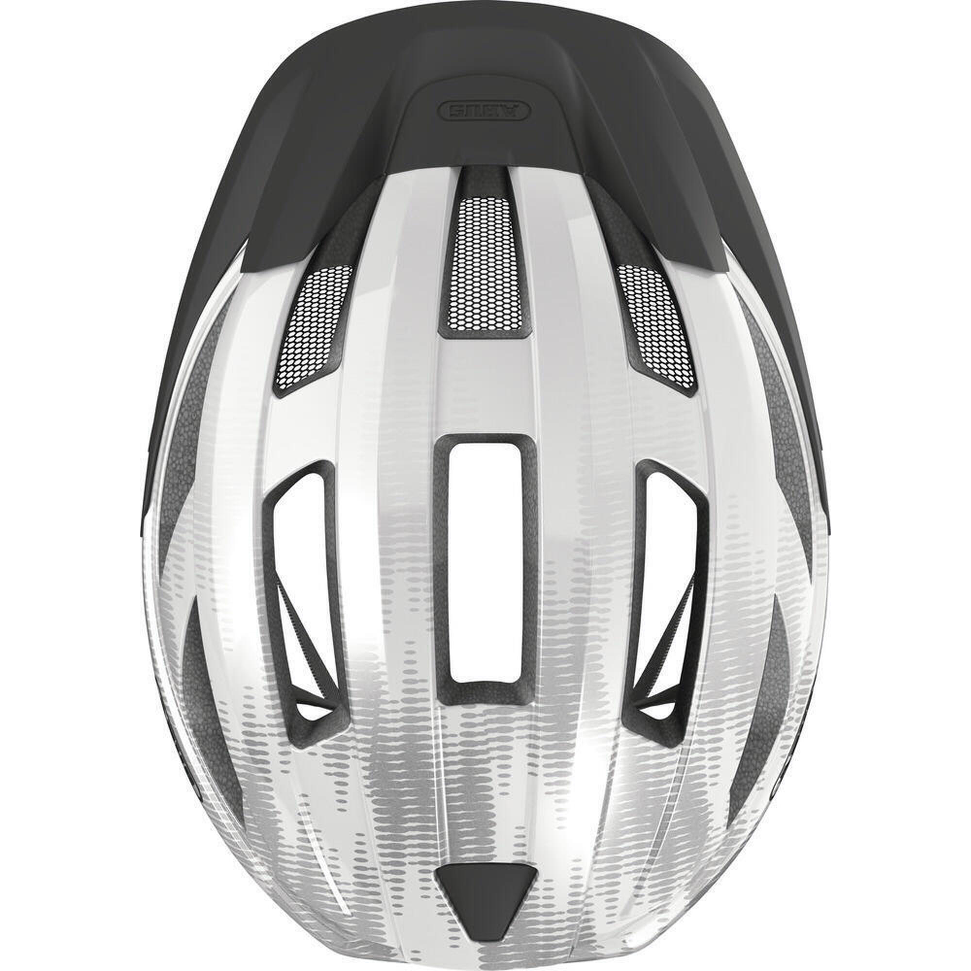 ABUS Wyścigowy kask rowerowy „Macator”, srebrny
