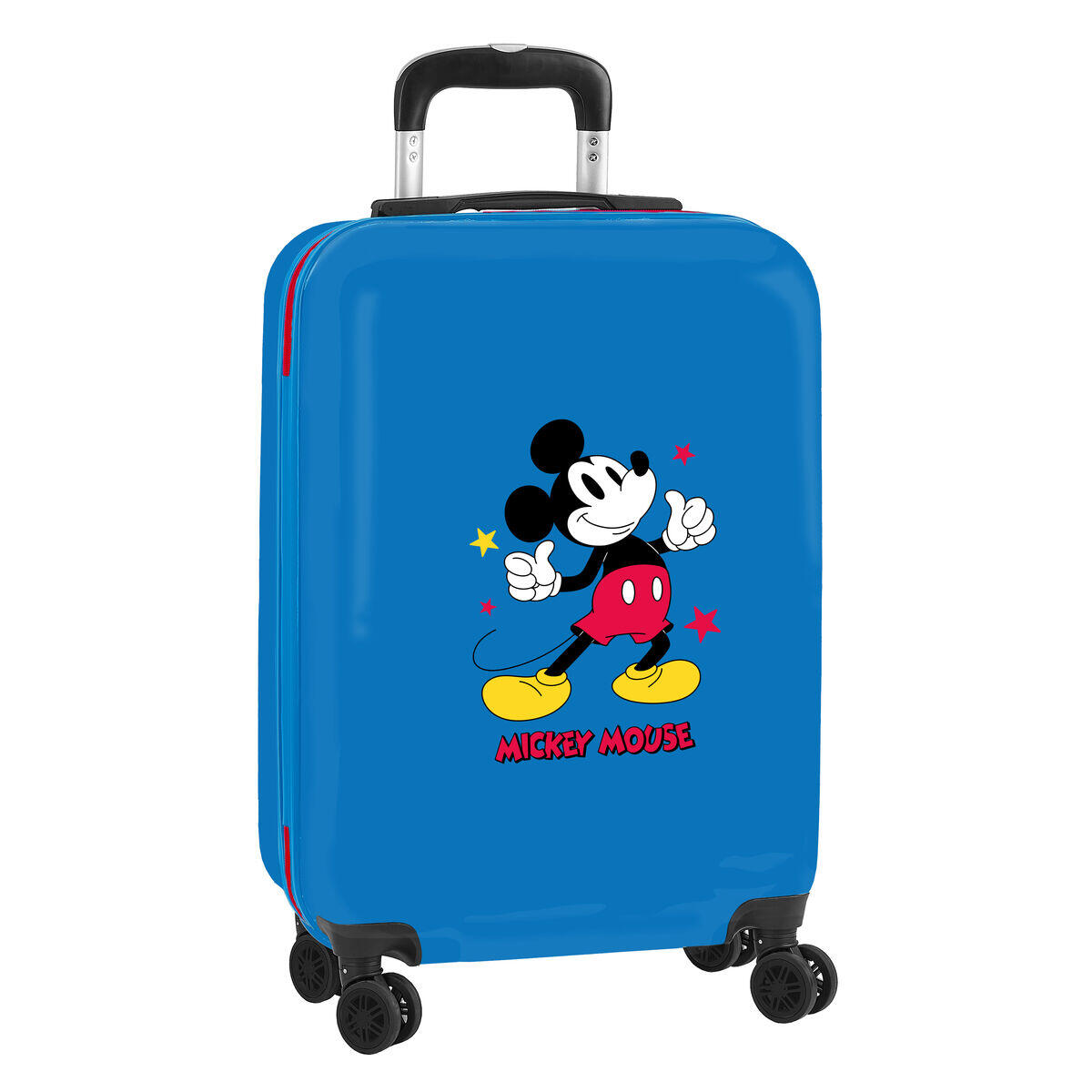 Valise cabine Mickey Mouse Only One Blue marine 1/4