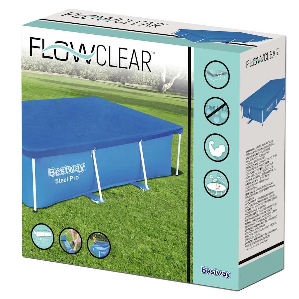 Cobertura de inverno para piscina removível Bestway 259x170 cm retangular 7/7