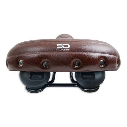 Relax Premium Fietszadel - Waterdicht - Bruin