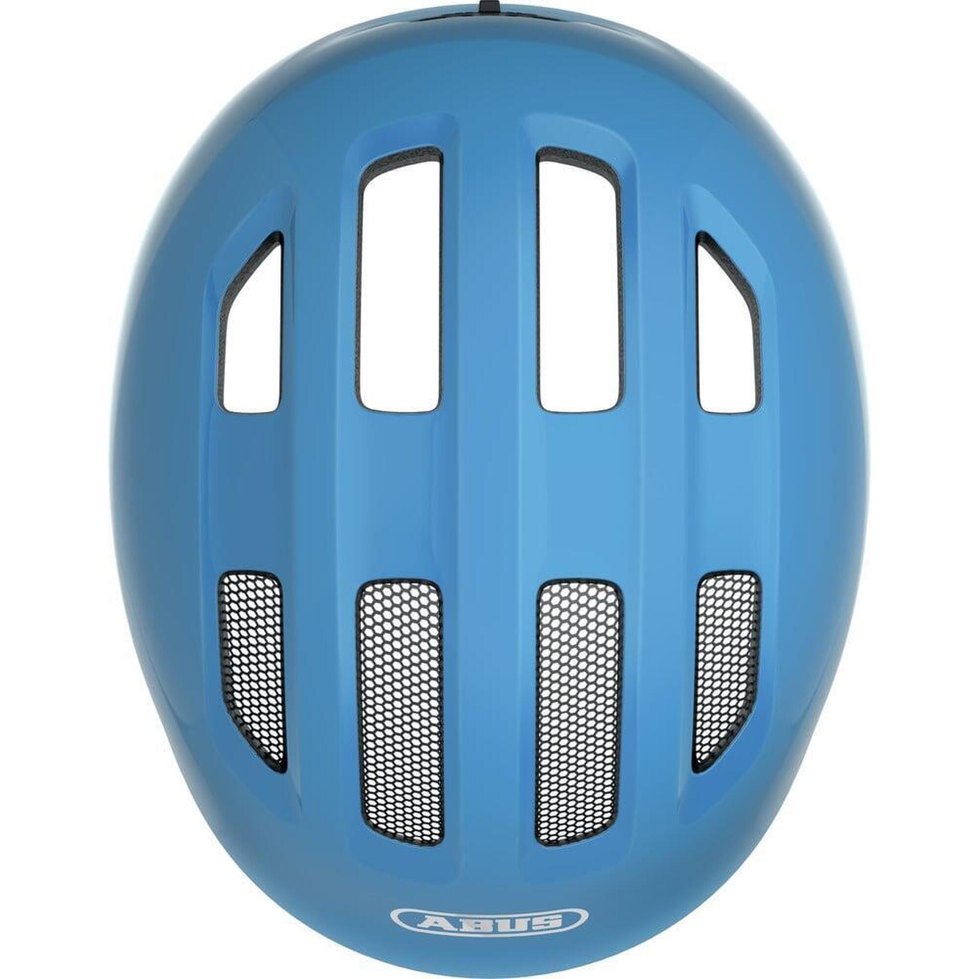 Kask Rowerowy Smiley 3.0 Błyszczący Niebieski M 50-55 Cm