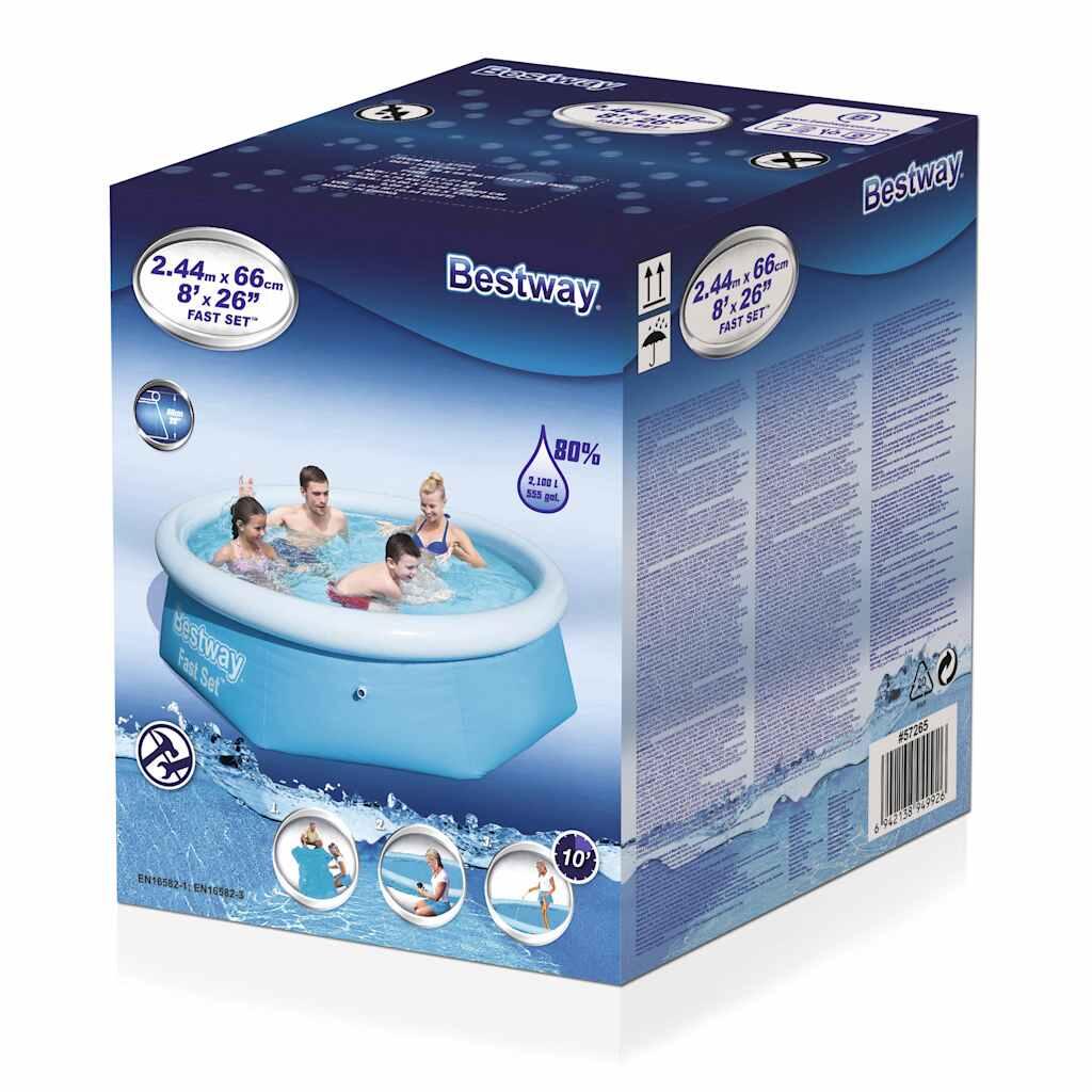 Bestway Fast Set zwembad 244x66 cm 3/3