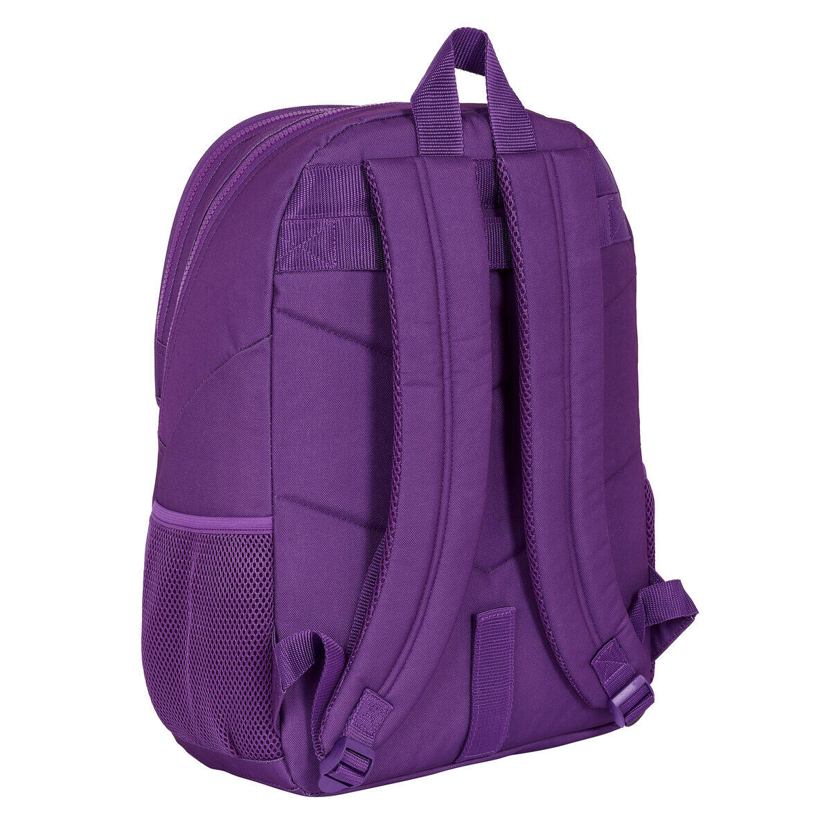 Mochila Escolar Real Valladolid C.F. Roxo 2/3