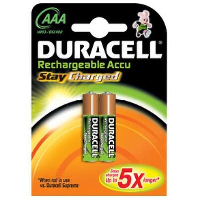 Oplaadbare batterijen duracell hr03
