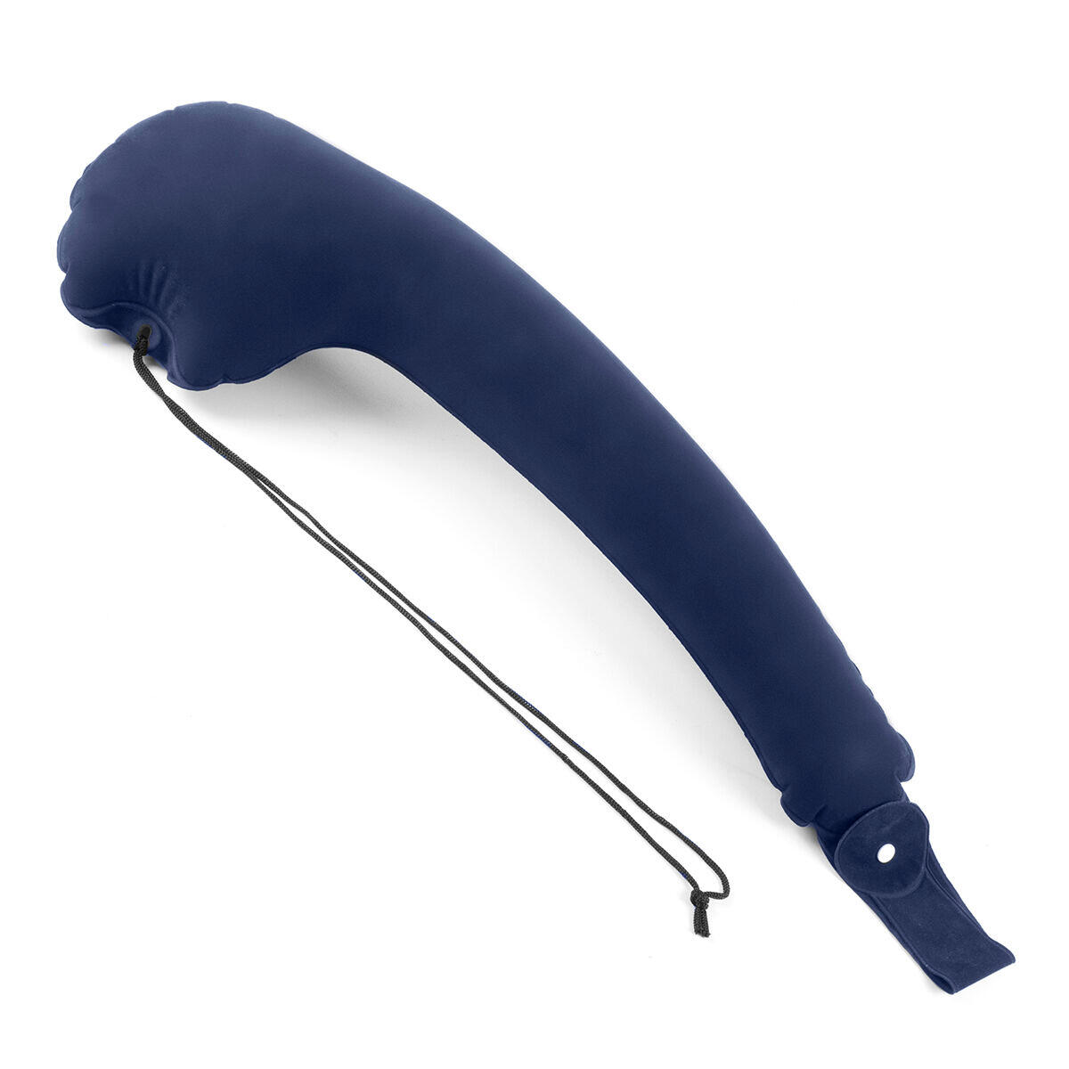 INNOVAGOODS Almohada de Viaje Hinchable con Sujeción para Asientos InnovaGoods IG115243 Azul