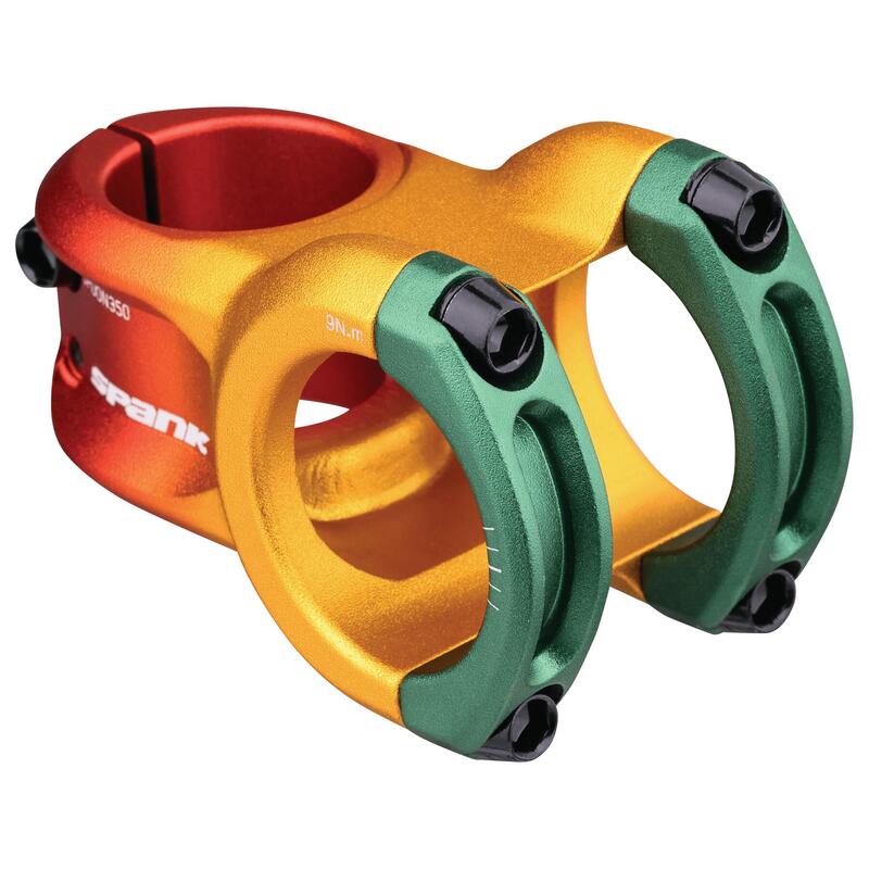 Cuillère 350 Tige - Rasta - 45 mm      6890€ 7999€ -13%    * La vente débute le 23/05/2025    SPANK Cuillère 350 Tige - Rasta - 45 mmVendu exclusivement en ligne   