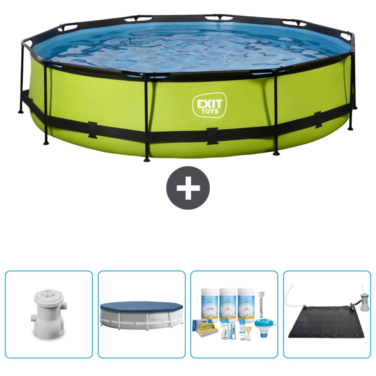 Zwembad Rond - 300x76 cm + Accessoires CB18 1/5