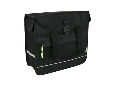 Dresco enkele fietstas basic shopper - 15l