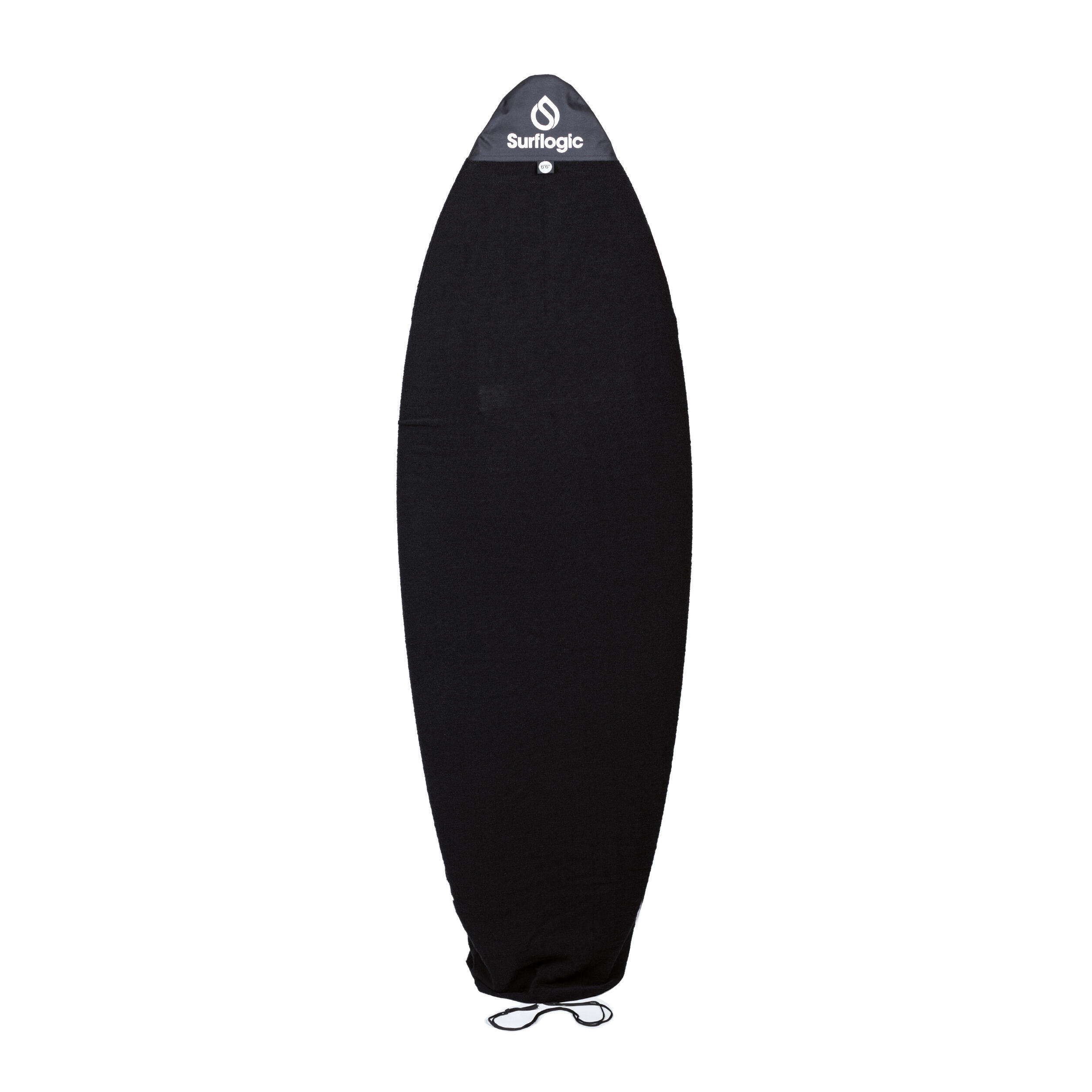 Surflogic - Housse De Planche Surflogic Stretch Fish/hybrid Cover 6'0" - Boardbag - Noir - Taille Unique - Decathlon