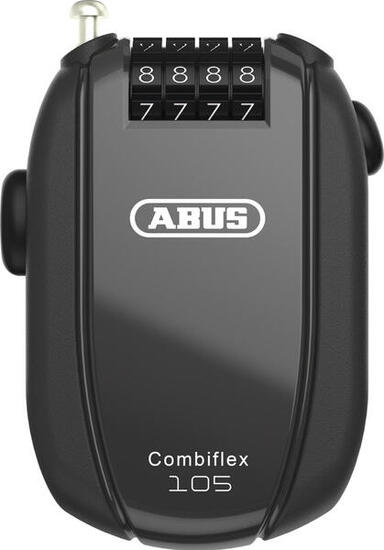 Antifurto bici Abus Rest 105 nero cavo 105 cm