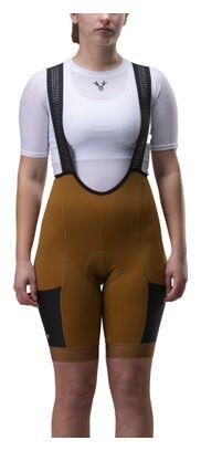 Cuissard Court Femme LeBram Glières Cargo Bistrot Moutarde