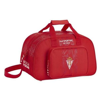 Sac de sport Real Sporting de Gijón Rouge
