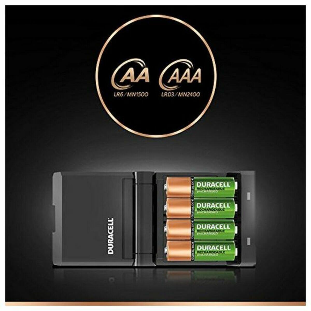 Chargeur + Piles Rechargeables DURACELL CEF27 4/5