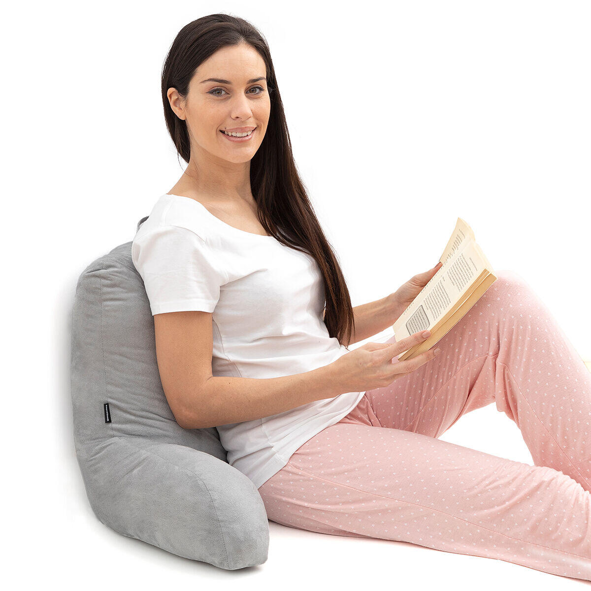 INNOVAGOODS Almofada de Leitura com Apoios para os Braços InnovaGoods 90 x 45 x 20 cm