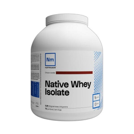 Whey Isolate | Whey Native Isolate (2,25kg) | Choco Cookie