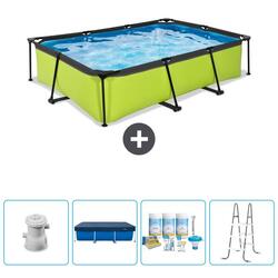 Piscine Rectangulaire - 300x200x65 cm + Accessoires CB64